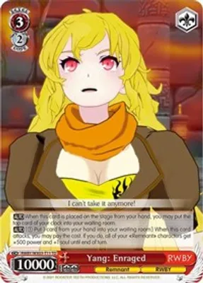 Yang: Enraged