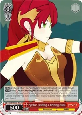 Pyrrha: Lending a Helping Hand