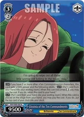 Gloxinia of the Ten Commandments