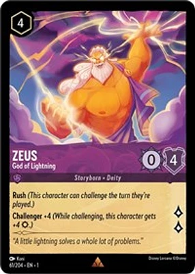 Zeus - God of Lightning