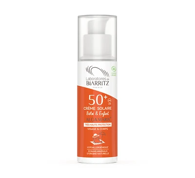 Creme Protetor Solar Bio Criança Spf50 + 100 Ml. Laboratoires Biarritz