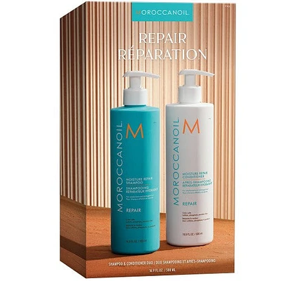 Moroccanoil Moisture Repair Half Litre Set