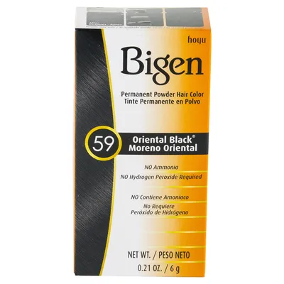 Bigen Powder Hair Color Oriental Black 59