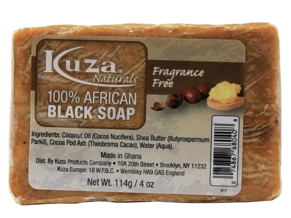 kuza Naturals Black Soap 4oz