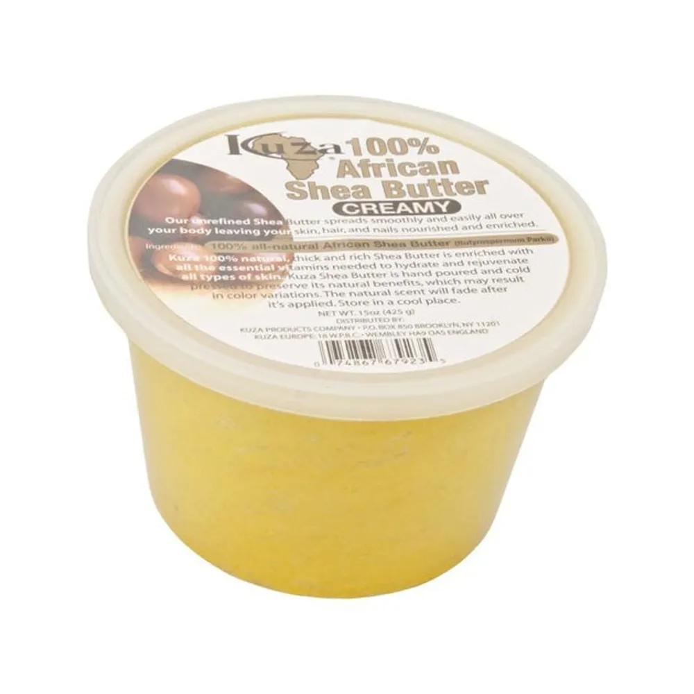 Kuza 100% African Shea Butter Creamy 15oz