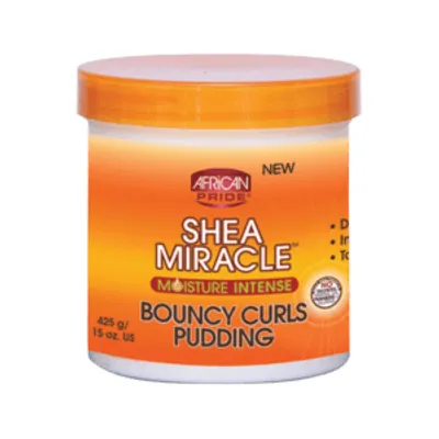 African Pride Shea Miracle Bouncing Curls Pudding