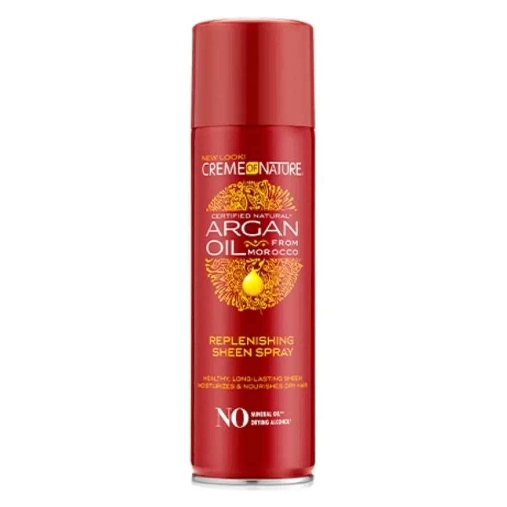 Creme of Nature Argan Oil replenishing sheen spray