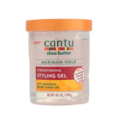 Cantu for Natural Hair Maximum Hold Strengthening Styling Gel 18oz