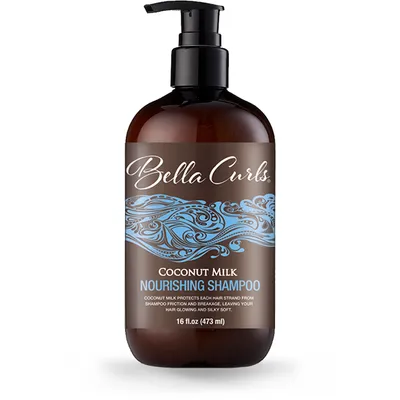 Bella Curls Coconut Milk Nourishing Shampoo