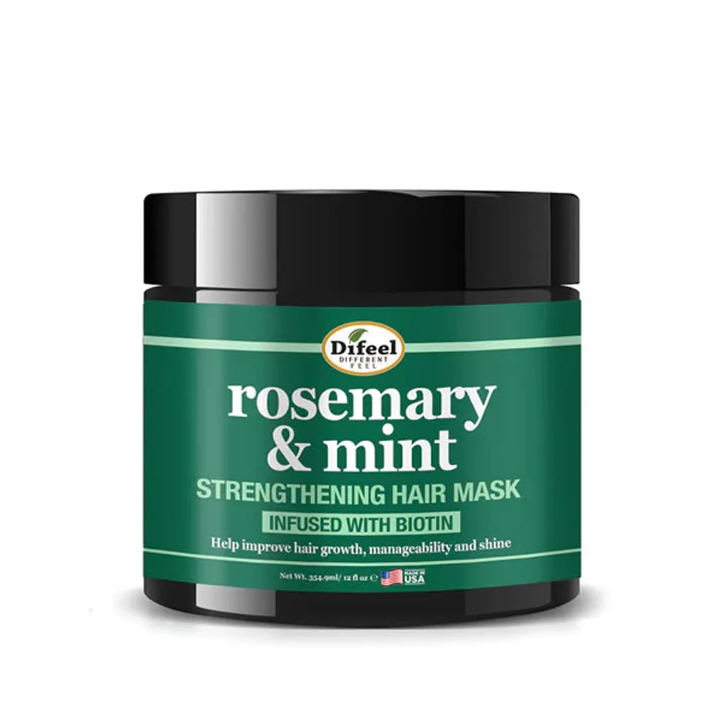 Difeel Rosemary & Mint Hair Mask 12oz