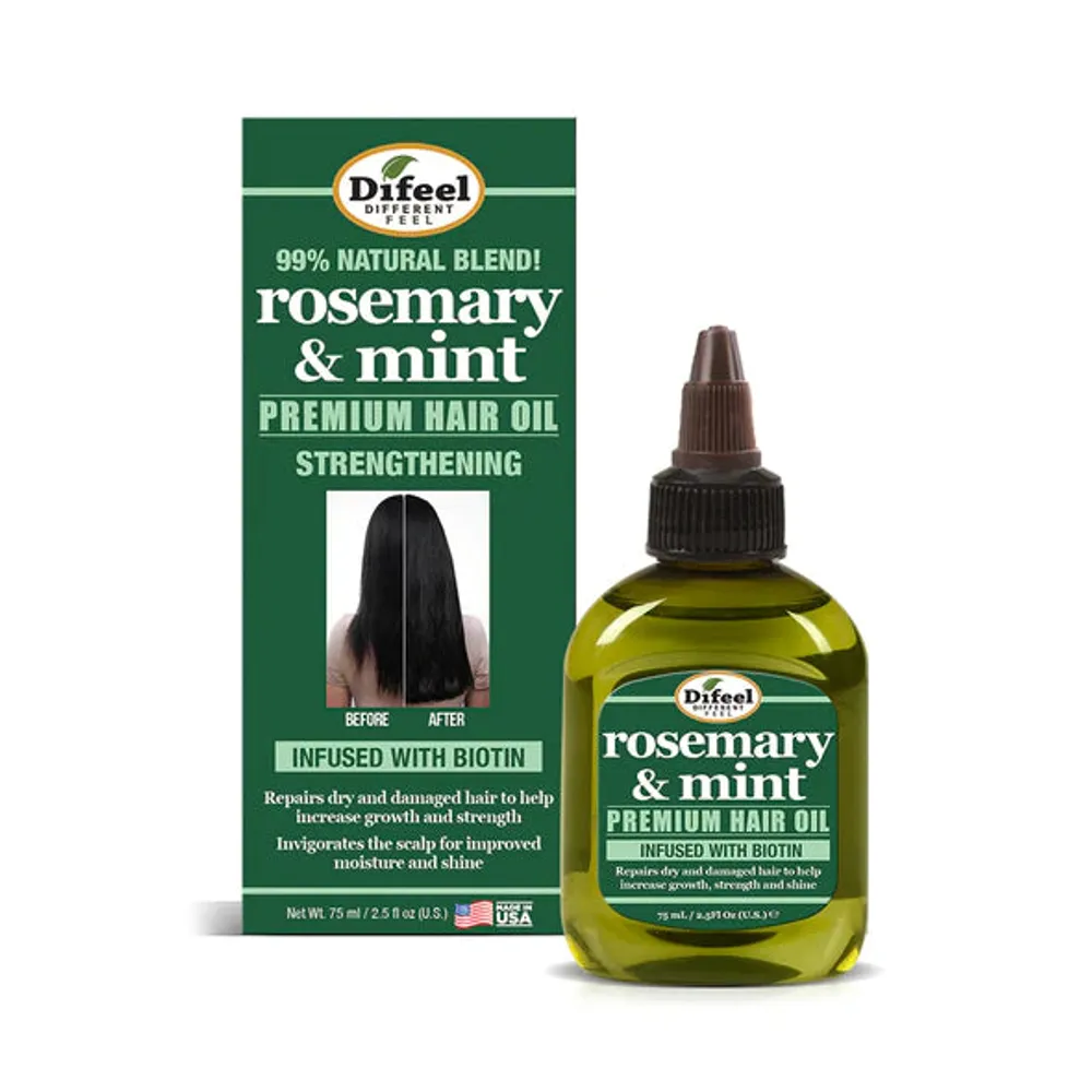 Difeel Rosemary & Mint Premium Hair Oil 2.5oz