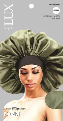 Lux Silky Satin Bonnet - Jumbo