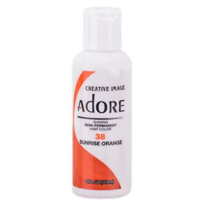 Adore Semi-Permanent Hair Color 38 Sunrise Orange