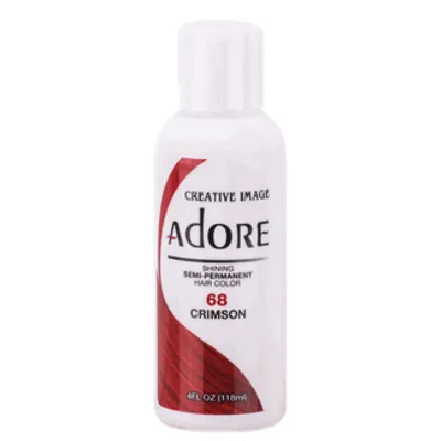 Adore Semi-Permanent Hair Color 68 Crimson