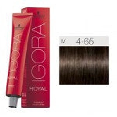 Schwarzkopf Igora Royal: 4-65 Medium Brown Chocolate Gold