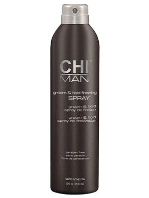 CHI MAN Groom &Hold Finishing Spray 8oz