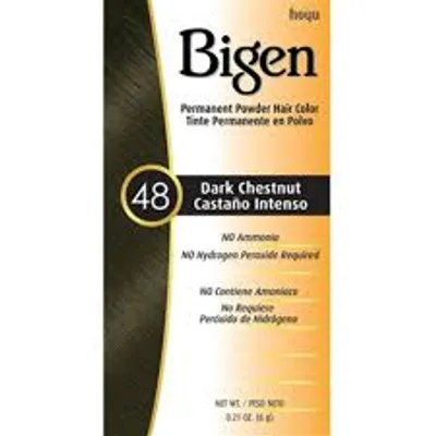 Bigen Powder Hair Color Medium Chestnut 47