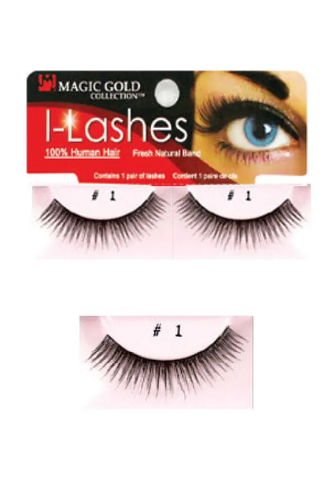 Magic Gold I-Lashes #1 Black