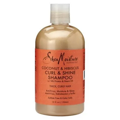 Shea Moisture Coconut & Hibiscus Curl & Shine Shampoo