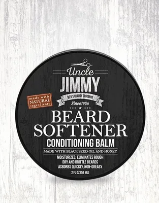 Uncle Jimmy Beard Softener Conditioning Balm 2oz