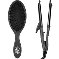 Wet Brush Detangler + 2n1 Styling Iron Combo