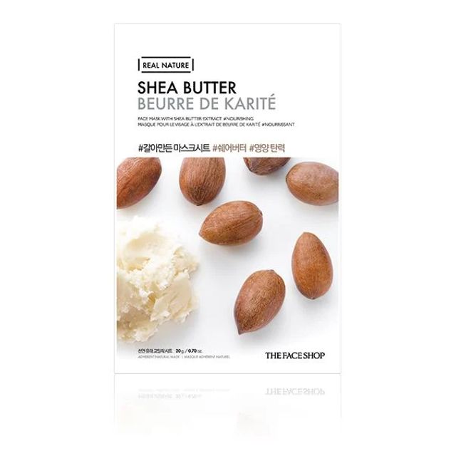 REAL NATURE Face Mask Shea Butter