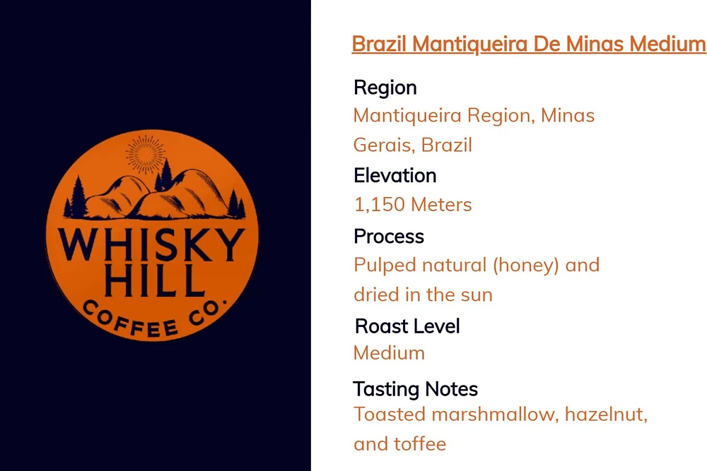 Whiskey Hill Coffee Co. - Brazilian Medium