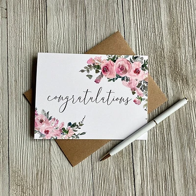 Congratulations Card - Loft Designs Canada