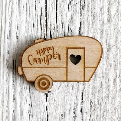 Happy Camper Magnet - Etch'd Designs
