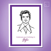 Harry Styles Card - Design Corner