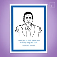 The Office Michael Card - Design Corner