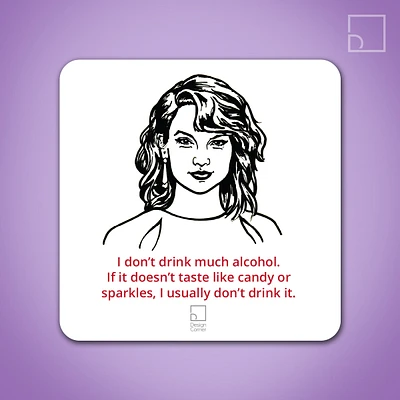 Taylor Swift Coaster - Design Corner