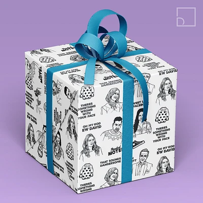 Schitts Creek Gift Wrap - Design Corner
