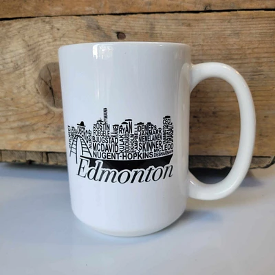 Edmonton Oilers Names Mug - All Decked Out