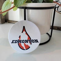 Edmonton Player Oil Drop Coaster - All Decked Out