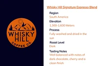 Whiskey Hill Coffee Co. - Signature Espresso Blend
