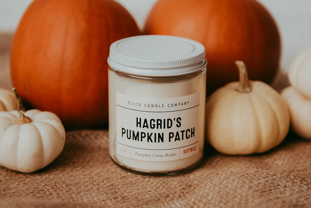 Hagrid's Pumpkin Patch / 8oz Candle - Ellis Candle Co.