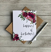 Happiest of Birthdays Card - Loft Designs Canada