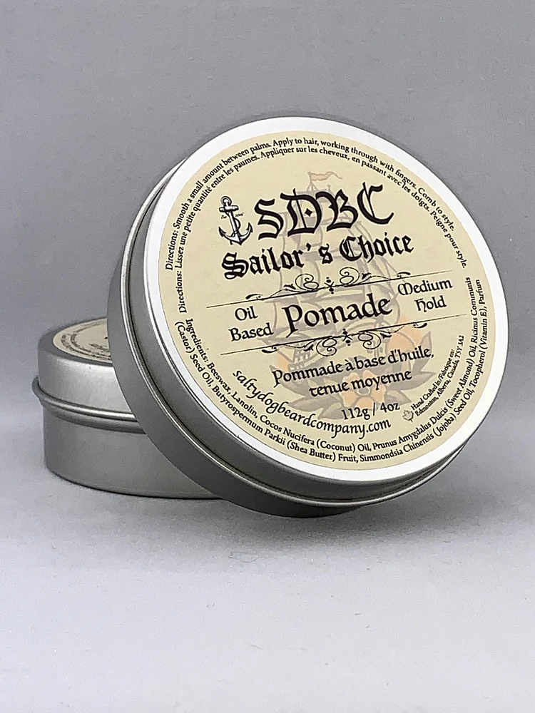 Medium Hold Pomade - Salty Dog