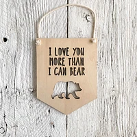 More Than I Can Bear Wall Flag - Etch'd Designs