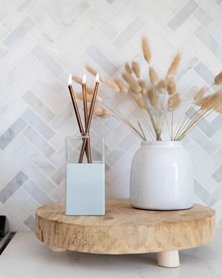 Misty / Square Vase - Everlasting Candle Co