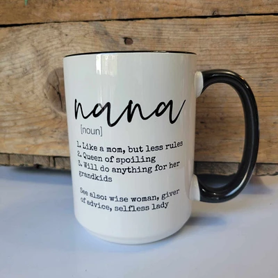 Nana Definition Mug - All Decked Out