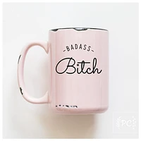 BADASS BITCH - MUG - PRAIRIE CHICK PRINTS