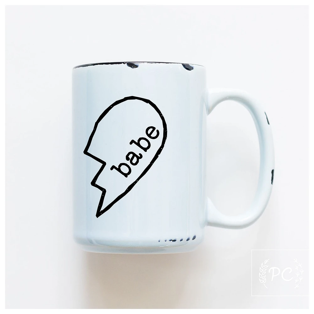 BEST BABE - MUG - PRAIRIE CHICK PRINTS