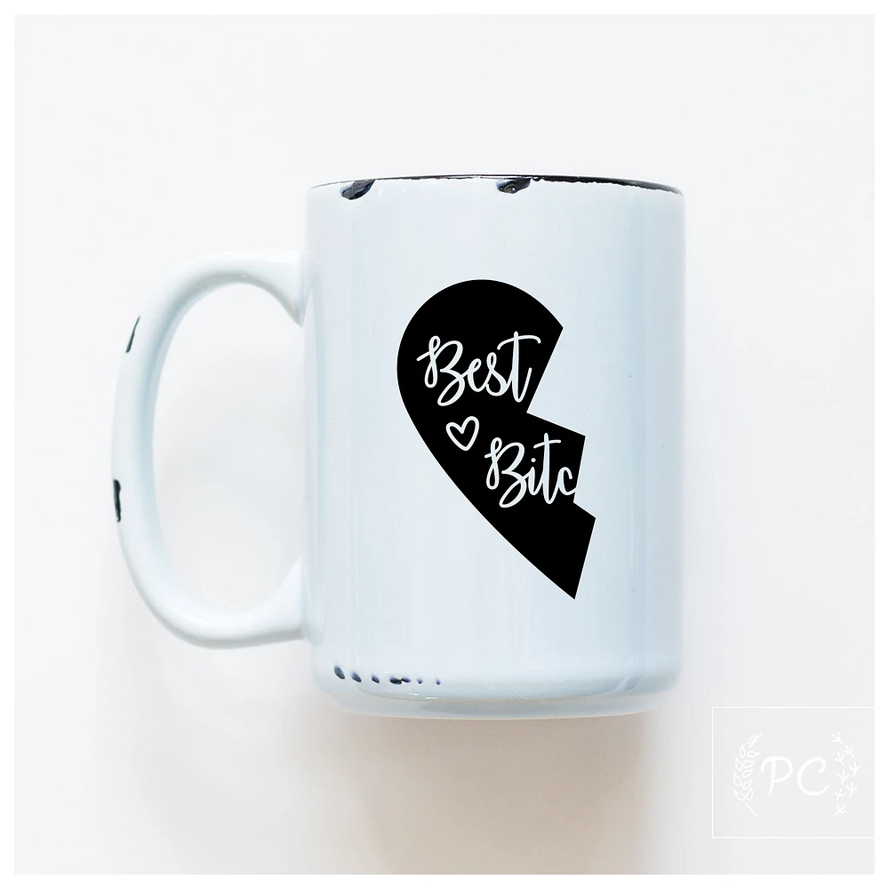 BEST BITCHES - MUG - PRAIRIE CHICK PRINTS