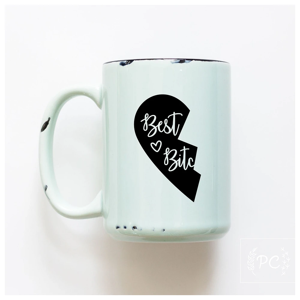 BEST BITCHES - MUG - PRAIRIE CHICK PRINTS