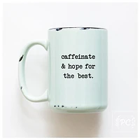 CAFFEINATE - MUG - PRAIRIE CHICK PRINTS