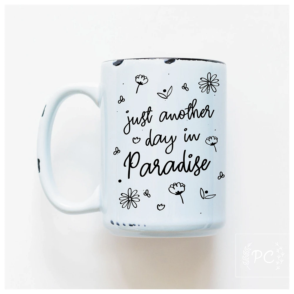 PARADISE - MUG - PRAIRIE CHICK PRINTS