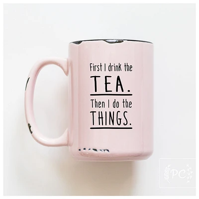 FIRST TEA - MUG - PRAIRIE CHICK PRINTS