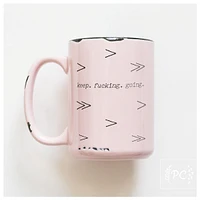 KEEP FUCKING GOING - MUG - PRAIRIE CHICK PRINTS